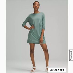 Lululemon Back in Action Long Sleeve Dress